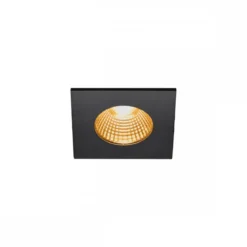 SLV No. 1002101 PATTA-I LED Outdoor Deckeneinbauleuchte eckig IP65 schwarz 1800-3000K