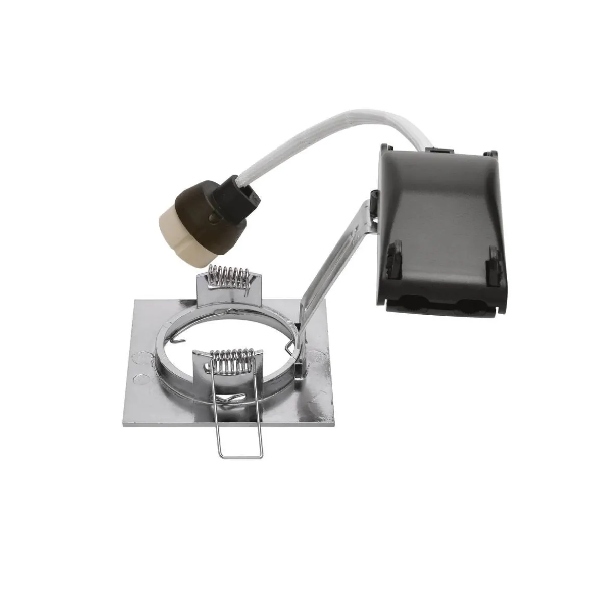 SLV No. 1002205 PIKA QPAR51 quadratisch Deckeneinbauleuchte chrom starr max. 50W