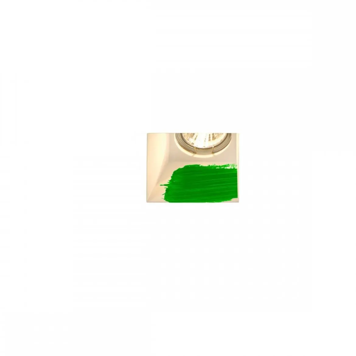 SLV No. 148071 PLASTRA Downlight GU10 eckig weisser Gips