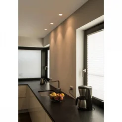 SLV No. 148070 PLASTRA Downlight GU10 rund weisser Gips