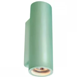 SLV No. 148060 PLASTRA Wandleuchte Gips rund 2xGU10 weiß
