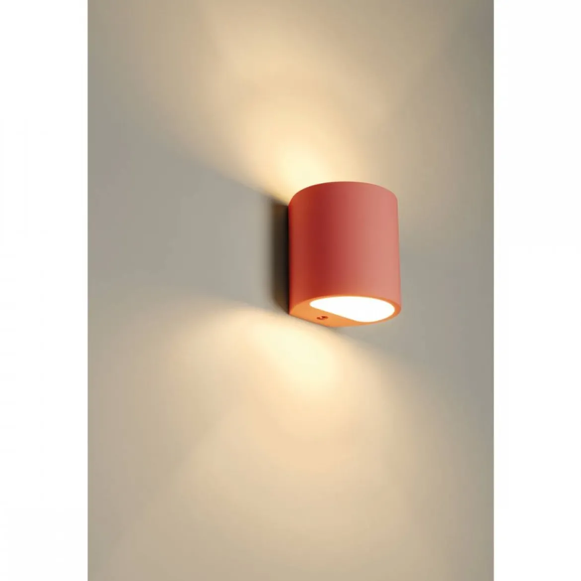SLV No. 148016 PLASTRA Wandleuchte GL 104 ROUND weisser Gips G9 max. 42W