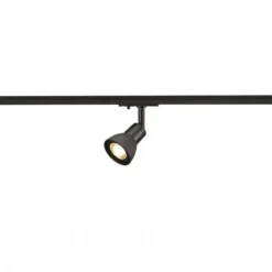 SLV No. 143450 PURIA Spot schwarz GU10 inklusive 1-Phasen-Adapter