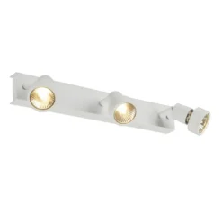 SLV No. 147381 PURI 3 Deckenleuchte weiss 3xGU10 max. 3x50W mit Decoring