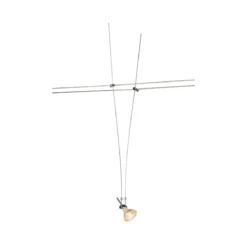 SLV No. 139072 SEILLEUCHTE für TENSEO Niedervolt-Seilsystem QR-C51 chrom 1 Stück