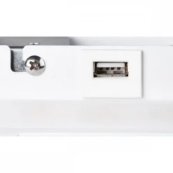 SLV No. 1003458 SOMNILA SPOT Indoor LED Wandaufbauleuchte 3000K weiß Version rechts inkl. USB