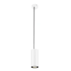 SLV No. 133121 SUPROS 78 Pendelleuchte rund weiss 3000K 60° Linse dimmbar