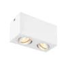 SLV No. 1002006 TRILEDO Double Indoor Deckenaufbauleuchte GU10 weiß max 10W