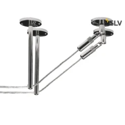 SLV No. 186342 UMLENKER für TENSEO Niedervolt-Seilsystem chrom lang 2 Stück