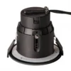 SLV No. 1001930 VARU QPAR51 DL Outdoor Deckeneinbauleuchte schwarz IP65