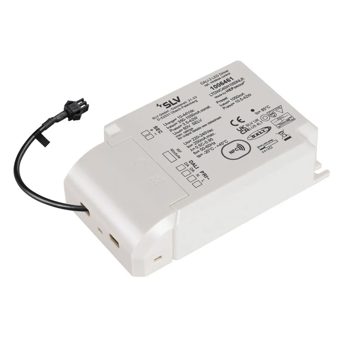 SLV 1006461 NUMINOS® Dali LED-Bridge-Treiber 1050mA 42W