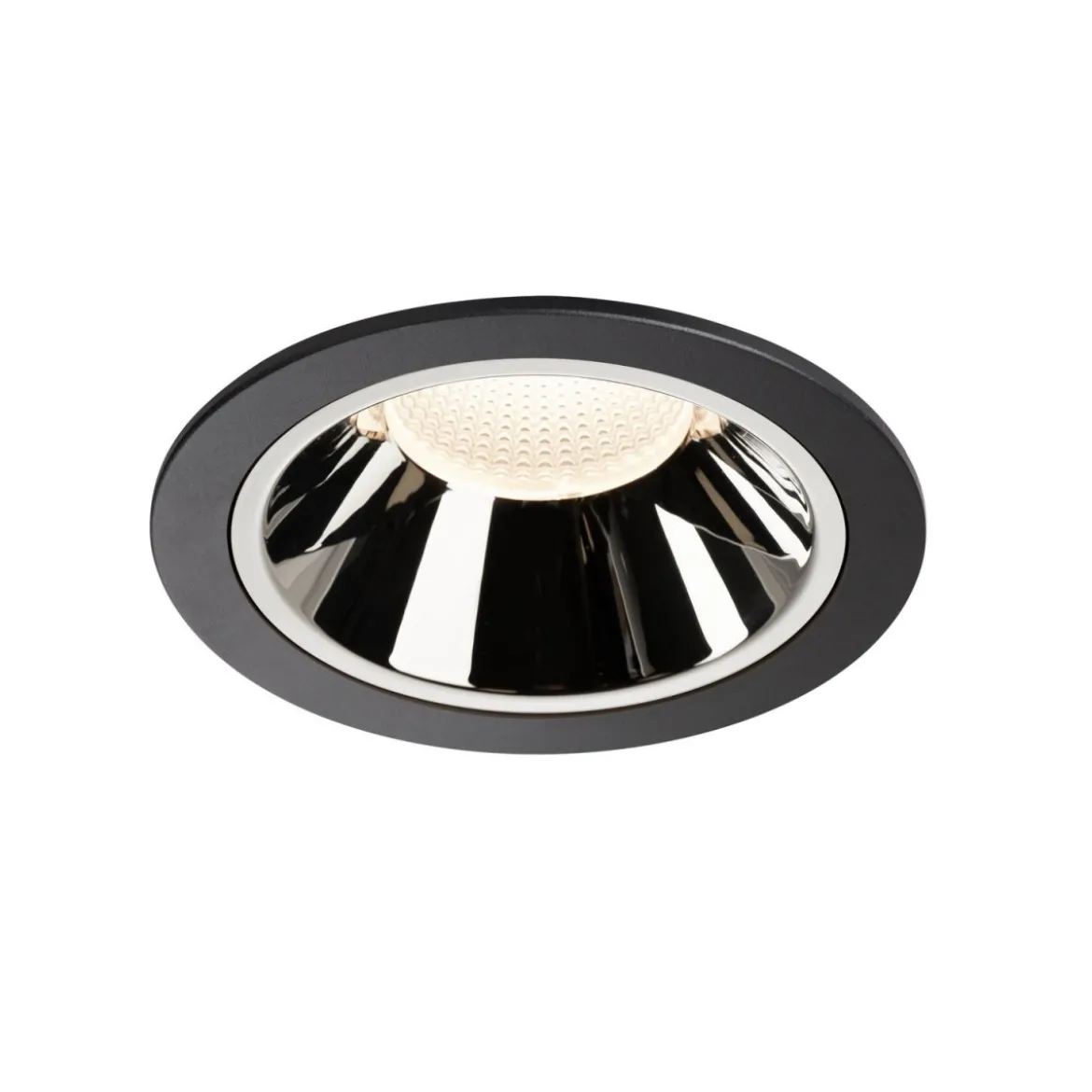 SLV 1004041 NUMINOS DL XL LED Deckeneinbauleuchte schwarz chrom 4000K 55°