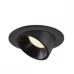 SLV 1006011 NUMINOS® GIMBLE L Deckeneinbauleuchte schwarz 4000K 20°