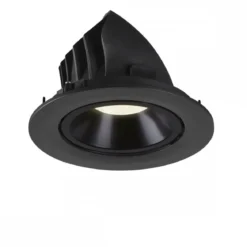 SLV 1006017 NUMINOS® GIMBLE L Deckeneinbauleuchte schwarz 4000K 55°