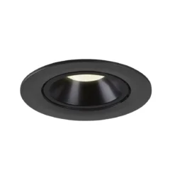 SLV 1006017 NUMINOS® GIMBLE L Deckeneinbauleuchte schwarz 4000K 55°