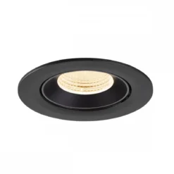 SLV 1009709 NUMINOS® GIMBLE L Deckeneinbauleuchte 2700K 55° schwarz