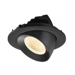 SLV 1009709 NUMINOS® GIMBLE L Deckeneinbauleuchte 2700K 55° schwarz