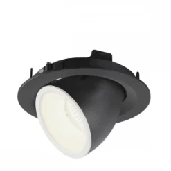 SLV 1005958 NUMINOS® GIMBLE M Deckeneinbauleuchte schwarz weiß 4000K 20°