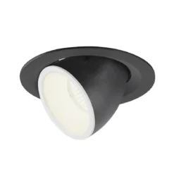 SLV 1005958 NUMINOS® GIMBLE M Deckeneinbauleuchte schwarz weiß 4000K 20°