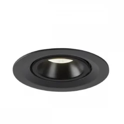 SLV 1009577 NUMINOS® GIMBLE M Deckeneinbauleuchte 4000K 20° schwarz