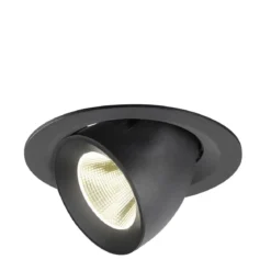 SLV 1009577 NUMINOS® GIMBLE M Deckeneinbauleuchte 4000K 20° schwarz
