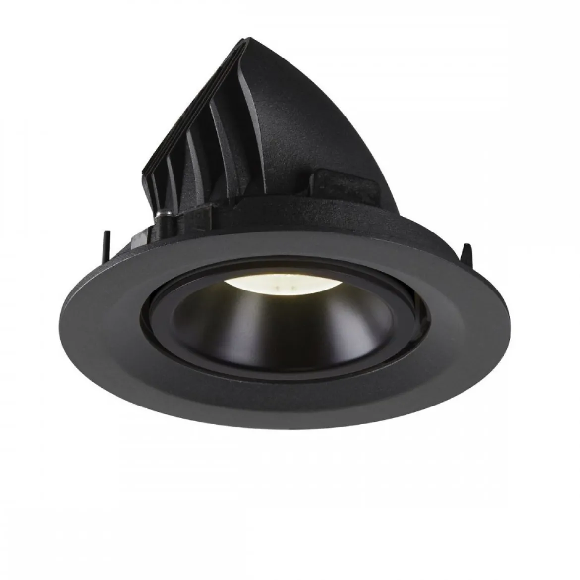 SLV 1009577 NUMINOS® GIMBLE M Deckeneinbauleuchte 4000K 20° schwarz