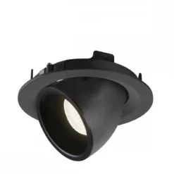 SLV 1009580 NUMINOS® GIMBLE M Deckeneinbauleuchte 4000K 40° schwarz