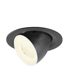 SLV 1009581 NUMINOS® GIMBLE M Deckeneinbauleuchte 4000K 40° schwarz weiß