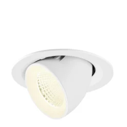SLV 1009590 NUMINOS® GIMBLE M Deckeneinbauleuchte 4000K 40° weiß