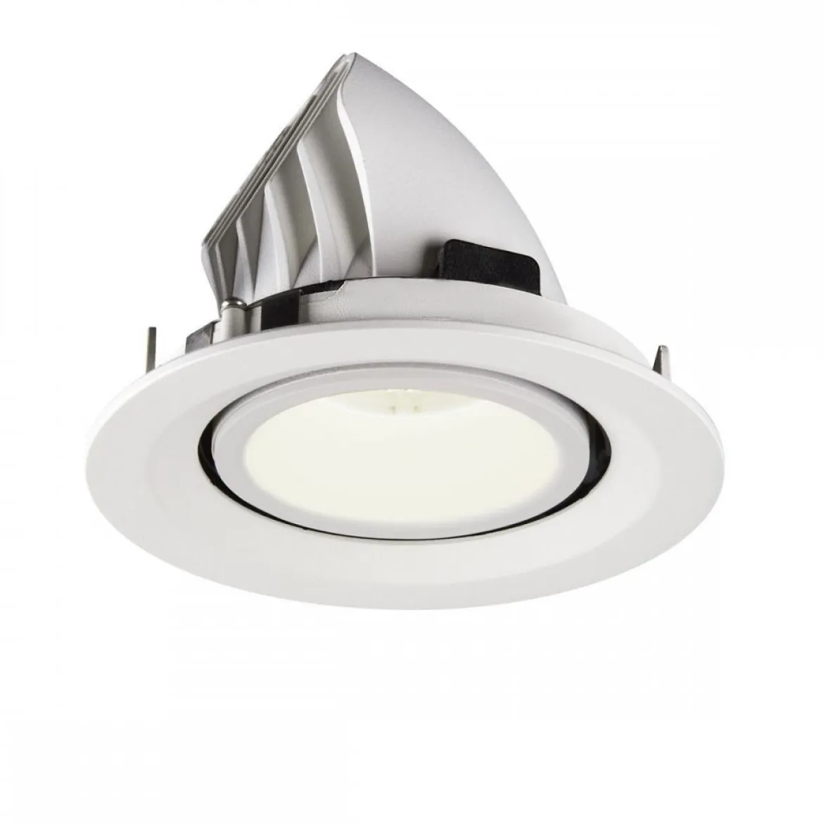 SLV 1009593 NUMINOS® GIMBLE M Deckeneinbauleuchte 4000K 55° weiß
