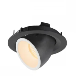 SLV 1009545 NUMINOS® GIMBLE M Deckeneinbauleuchte 2700K 40° schwarz weiß
