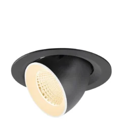 SLV 1009545 NUMINOS® GIMBLE M Deckeneinbauleuchte 2700K 40° schwarz weiß