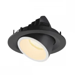 SLV 1009563 NUMINOS® GIMBLE M Deckeneinbauleuchte 3000K 40° schwarz weiß