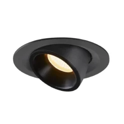 SLV 1009565 NUMINOS® GIMBLE M Deckeneinbauleuchte 3000K 55° schwarz