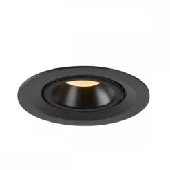 SLV 1009565 NUMINOS® GIMBLE M Deckeneinbauleuchte 3000K 55° schwarz