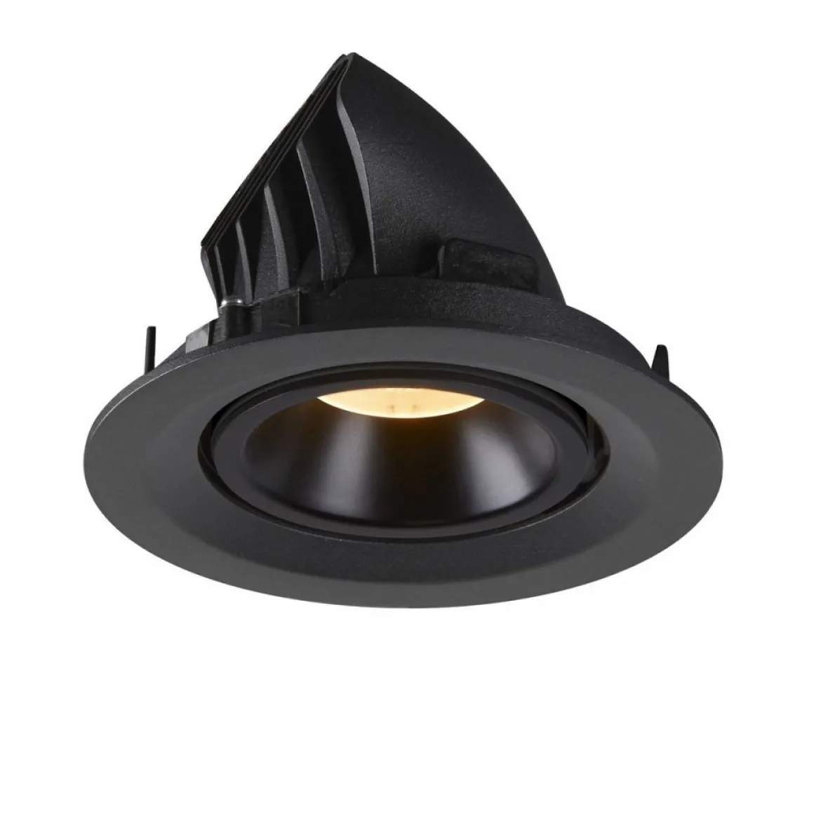 SLV 1009565 NUMINOS® GIMBLE M Deckeneinbauleuchte 3000K 55° schwarz