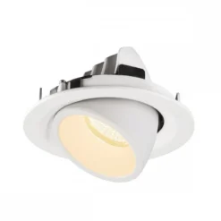 SLV 1009575 NUMINOS® GIMBLE M Deckeneinbauleuchte 3000K 55° weiß