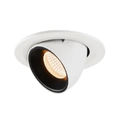 SLV 1005879 NUMINOS® GIMBLE S Deckeneinbauleuchte weiß schwarz 2700K 40°