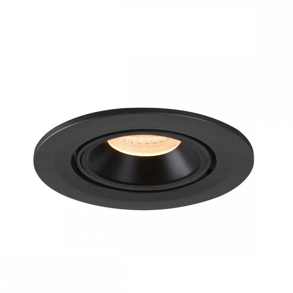 SLV 1009379 NUMINOS® GIMBLE S Deckeneinbauleuchte schwarz 2700K 20°