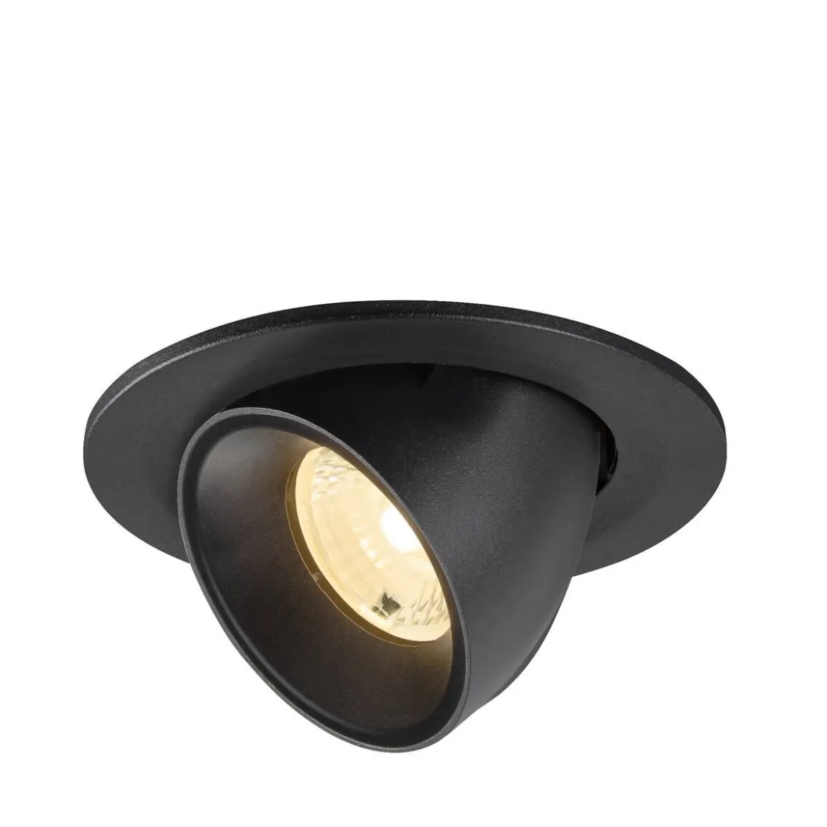 SLV 1009400 NUMINOS® GIMBLE S Deckeneinbauleuchte 3000K 40° schwarz
