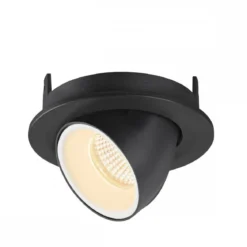 SLV 1009401 NUMINOS® GIMBLE S Deckeneinbauleuchte 3000K 40° schwarz weiß