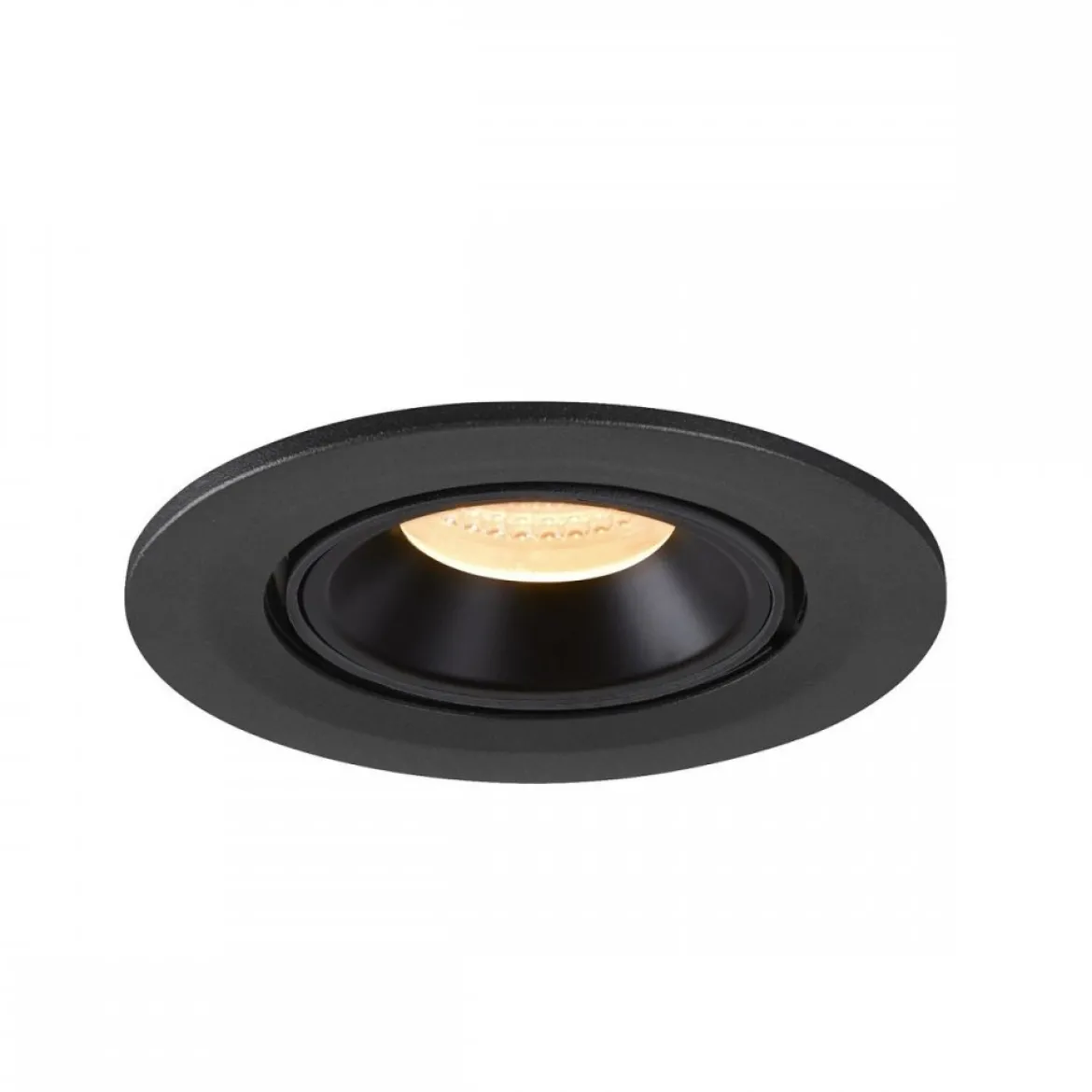 SLV 1009403 NUMINOS® GIMBLE S Deckeneinbauleuchte 3000K 55° schwarz