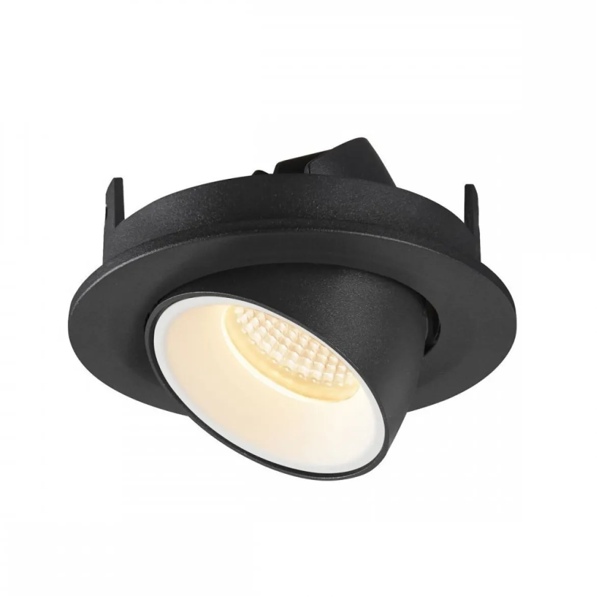 SLV 1009404 NUMINOS® GIMBLE S Deckeneinbauleuchte 3000K 55° schwarz weiß
