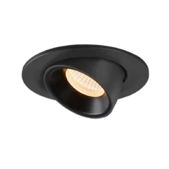 SLV 1009385 NUMINOS® GIMBLE S Deckeneinbauleuchte 2700K 55° schwarz