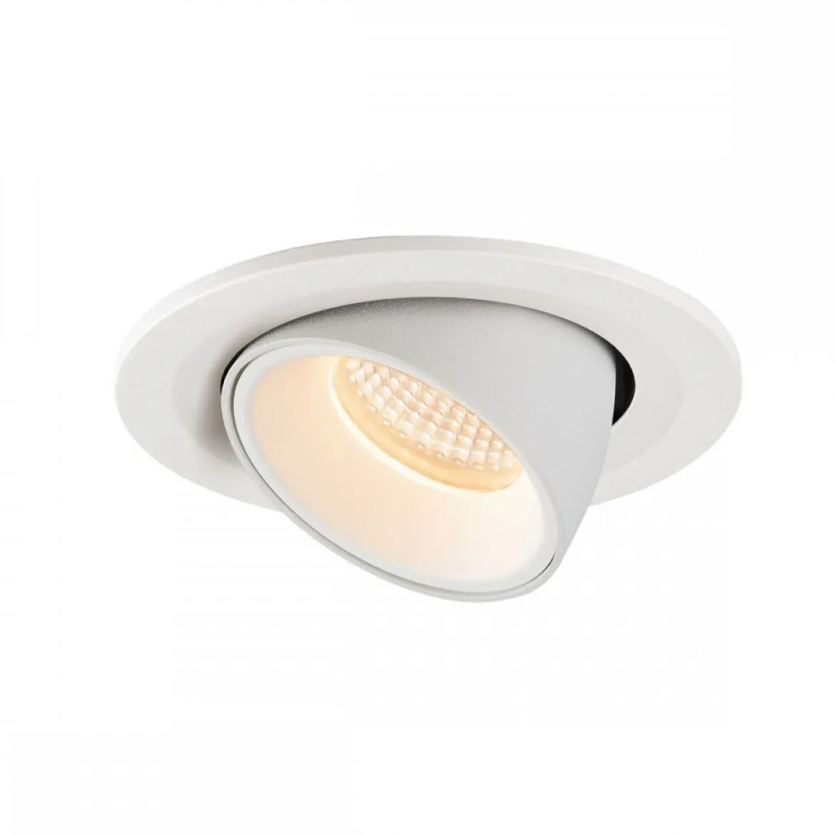 SLV 1009389 NUMINOS® GIMBLE S Deckeneinbauleuchte 2700K 20° weiß