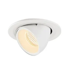 SLV 1009407 NUMINOS® GIMBLE S Deckeneinbauleuchte 3000K 20° weiß