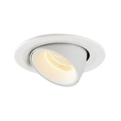 SLV 1009407 NUMINOS® GIMBLE S Deckeneinbauleuchte 3000K 20° weiß
