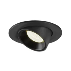 SLV 1009415 NUMINOS® GIMBLE S Deckeneinbauleuchte 4000K 20° schwarz