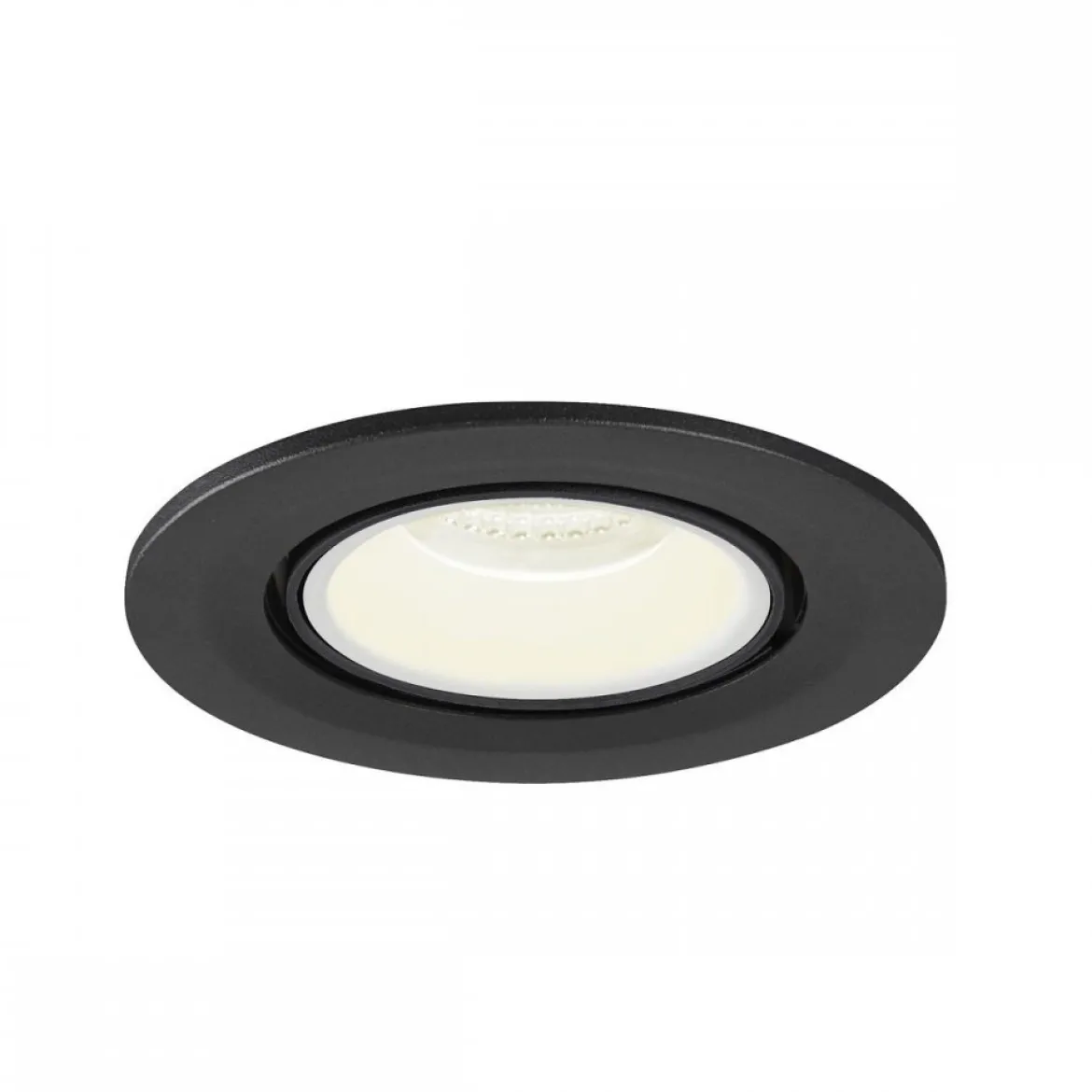 SLV 1009422 NUMINOS® GIMBLE S Deckeneinbauleuchte 4000K 55° schwarz weiß