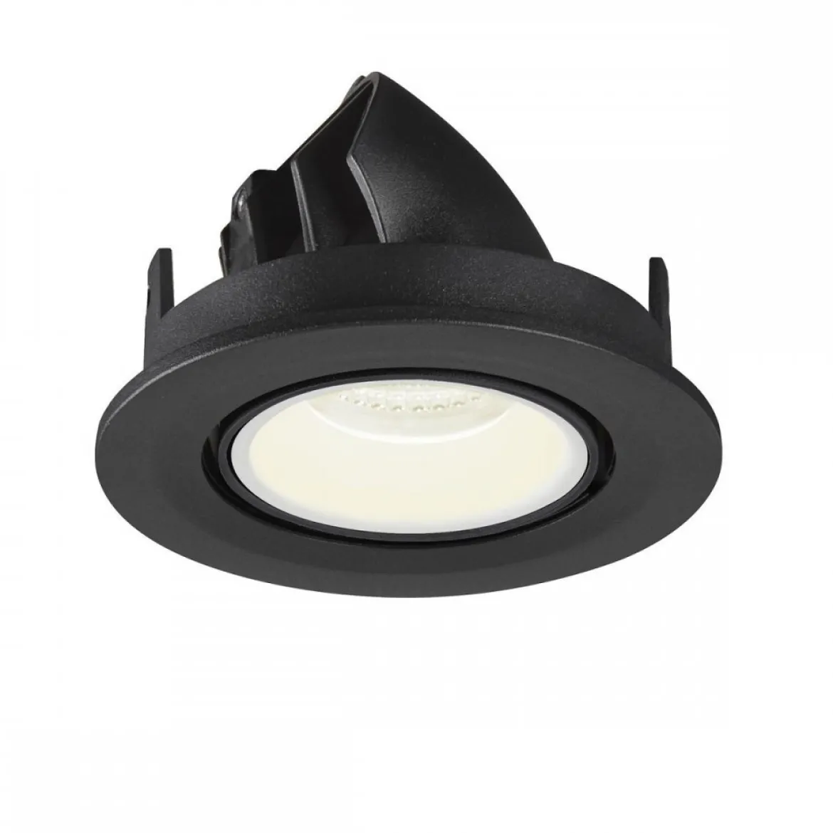SLV 1009422 NUMINOS® GIMBLE S Deckeneinbauleuchte 4000K 55° schwarz weiß